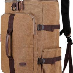Sac à Dos Vintage Style Militaire en Toile pour Homme