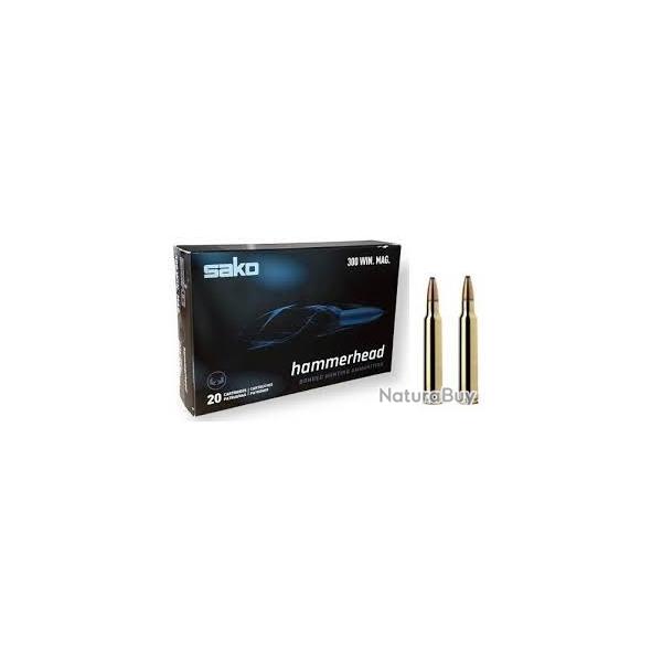 Balles Sako Hammerhead cal.300 Win Mag 220 grains 14.3 Gr