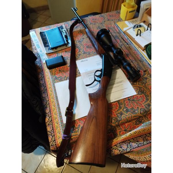 Carabine kipplauf 6.5x 57R +1 boite RWS sans la lunette