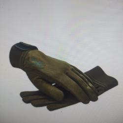 Gloves light green browning