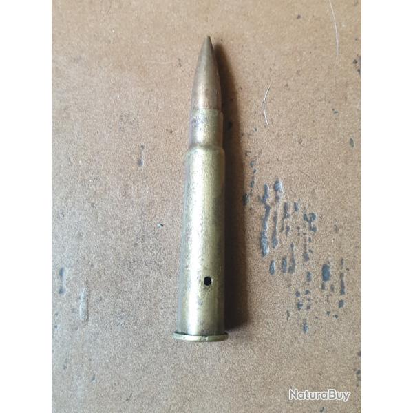 Cartouche 303 anglaise neutralise pour mitrailleuse, date1942 (M 98.j1)