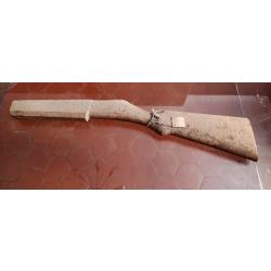Ancienne Ébauche crosse fusil carabine bois