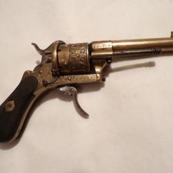 Supèrbe LEFAUCHEUX 7 mm à broche en laiton