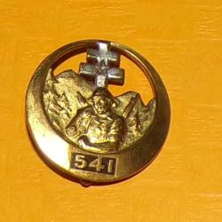  541° Ambulance Vétérinaire, avec étoile, guilloché doré, boléro Drago , croix de Lorraine sommant u