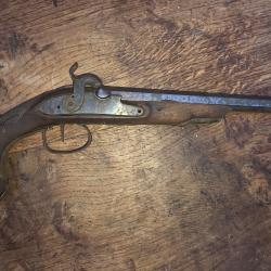 Pistolet ancien a restaurer