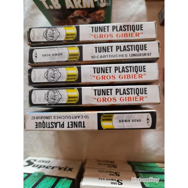 Cartouches TUNET Calibre 20  Balles SOLENGO