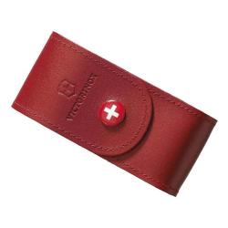 Étui cuir rouge Victorinox pour couteaux 91 mm de 15 à 23 pièces.