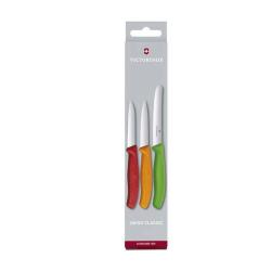 Set 3 couteaux office victorinox swissclassic assortis
