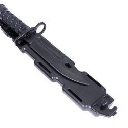 Baionnette Factice M9 w/ Fourreau (Emerson) Noir