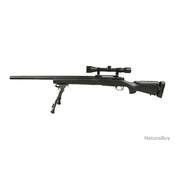 Sniper M24 w/ Lunette & Bipied (Snow Wolf) Noir