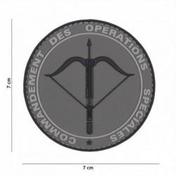 Patch 3D PVC Commandement (101 Inc) Wolf Grey