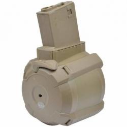 Ammobox M4 / Drum 1200 BIlles (Cyma) Désert