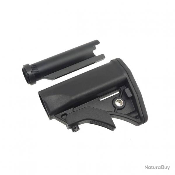 Crosse rtractable compacte avec tube de crosse LWRCI AR / M4 / MP5 (Cyma)