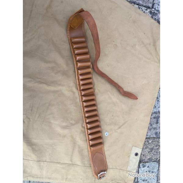 Ceinturon porte cartouche chasse
