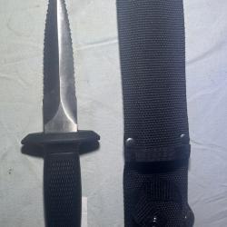 Couteau Deluxe Knife avec étui - Lame fixe 11 cm - Neuf
