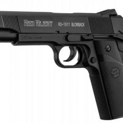 Pistolet GAMO Red Alert RD-1911 Blowback - Pack Bille acier