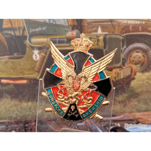 Insigne militaire Tchetniks Dinara Division Ex-Yougoslavie