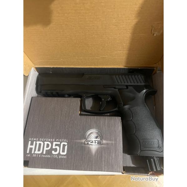 Pistolet HDP 50 ; 7.5 Joules ; cal .50 ; Co2