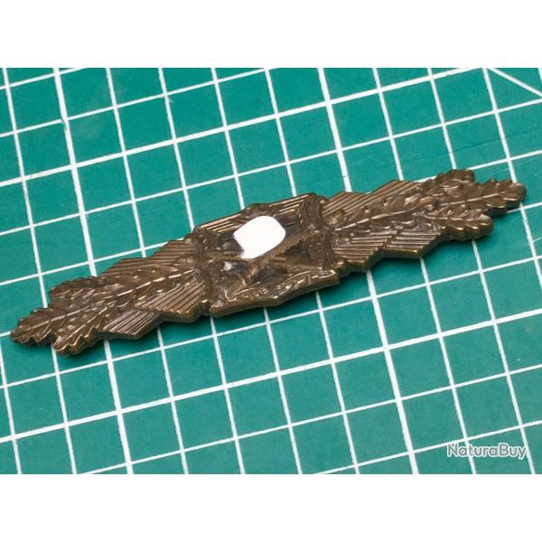 AGRAFE DE COMBAT RAPPROCHE VERSION BRONZE ALLEMAGNE 39/45 WW2