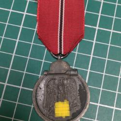 MEDAILLE DU FRONT DE L'EST 1941/42 ALLEMAGNE 39/45 WW2