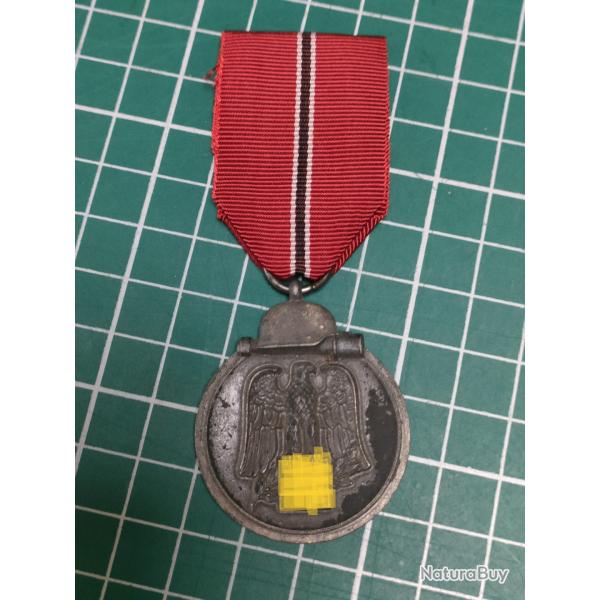 MEDAILLE DU FRONT DE L'EST 1941/42 ALLEMAGNE 39/45 WW2