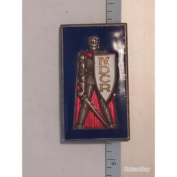 Insigne de la 4me division cuirassie (IVe DCr)
