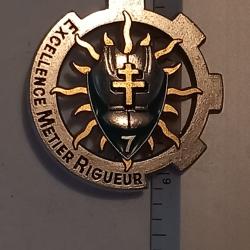 Insigne du 7ème escadron (escadron de maintenance régimentaire) du 6-12ème régiment de cuirassiers