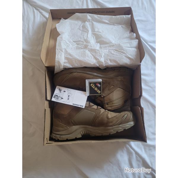 Salomon XA FORCES MID GTX couleur coyote 45 1/3