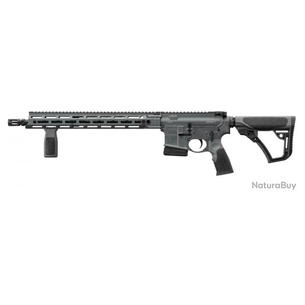 Carabine type AR15 DDM4 V7 gris Tornado canon 16 '' cal. 5.56