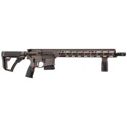 Carabine type AR15 DDM4 V7 marron canon 16 '' cal. 5.56