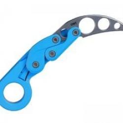 Couteau karambit CRKT PROVOKE TRAINER lame Hawkbill acier 420J2 « stonewashed »