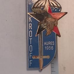 Insigne de promotion des élèves officiers de réserve (Capitaine Krotoff - 1985/1986)