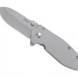 Couteau CRKT SQUID ASSISTED lame acier 8Cr14MoV avec « flipper »,