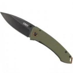 Couteau CRKT TUNA  lame acier 8Cr14MoV finition « blackwash »
