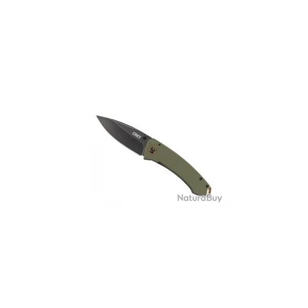 Couteau CRKT TUNA  lame acier 8Cr14MoV finition  blackwash 