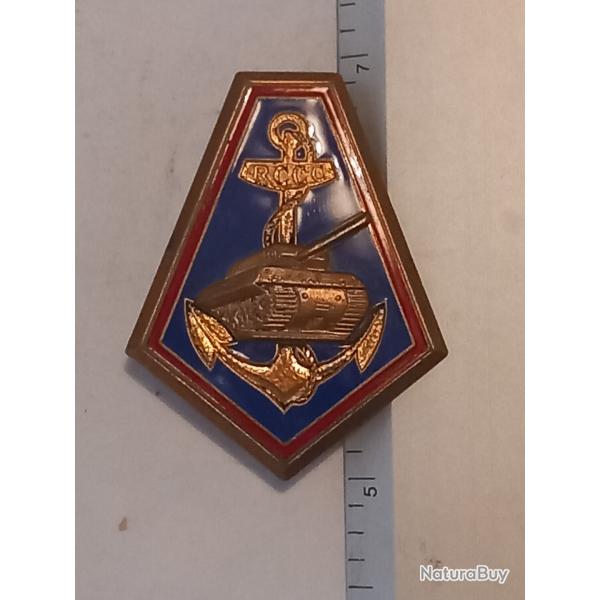 Insigne du rgiment colonial de chars de combat (RCCC)