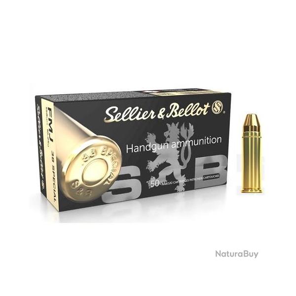 Munitions Sellier & Belllot 38 Special FMJ 158gr x50