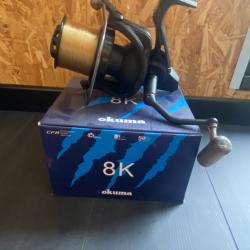 3 moulinets Okuma 8k