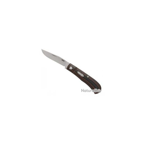 Couteau CRKT VENANDI lame acier 8Cr13MoV finition  Bead Blasted 