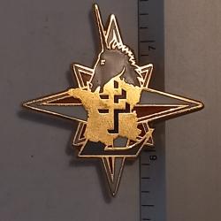 Insigne de l'escadron éclairage et investigation n°2 (EEI 2) pour l'opération Licorne (2ème séjour)