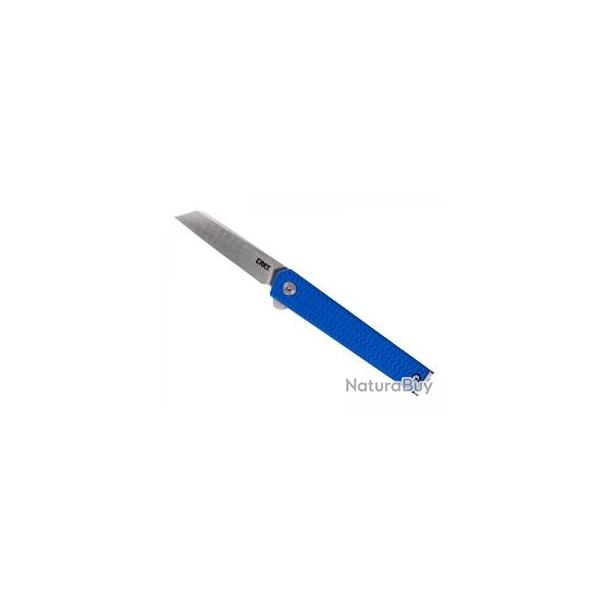 Couteau CRKT CEO MICROFLIPPER lame style pied de mouton acier 12C27 satin