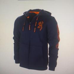 Sweatshirt zip Snapshot blue browning