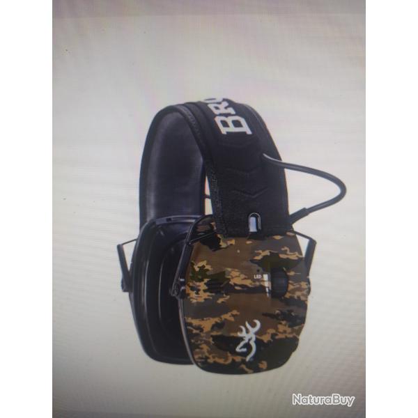 Hearing protector bdm camo ovix browning