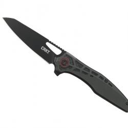 Couteau CRKT THERO lame noire acier 8Cr14MoV avec « flipper »