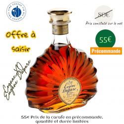 Cognac XO "Eugène DUPARC", carafe 70cl, précommande, livraison à partir de mi-juillet, à saisir !!
