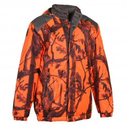 Veste coupe vent chaud Ghostcamo wet orange PERCUSSION