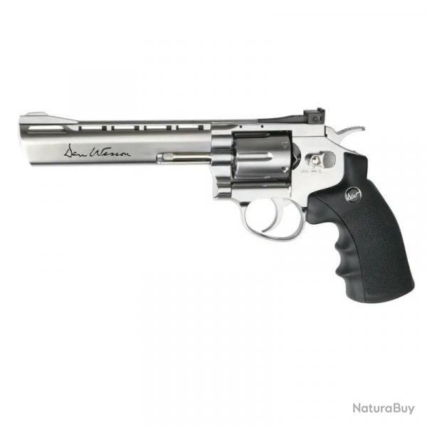 REVOLVER ASG DAN WESSON 6" Silver 6mm CO2