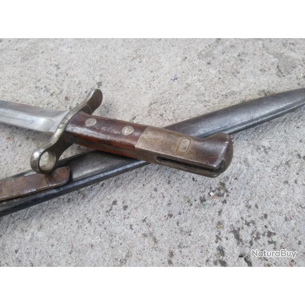Baonnette Suisse Mle 1918