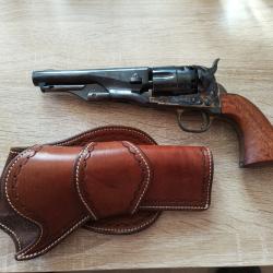 REVOLVER PIETTA 1860 ARMY SHERIFF + HOLSTER