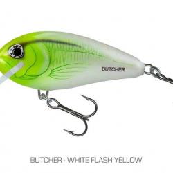 Poisson Nageur Salmo Butcher Floating 5cm White Flash Yellow